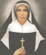 Artistic representation of Mother Theodore Guerin