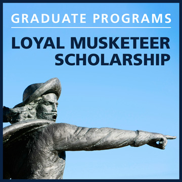 Graduate programs loyal musketeer scholarship