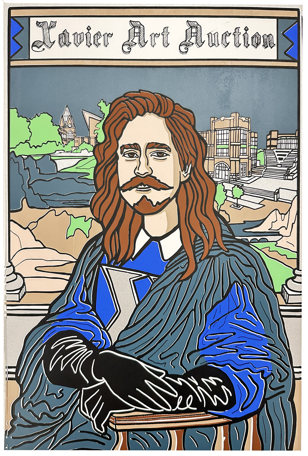Artwork from the Xavier Art Auction