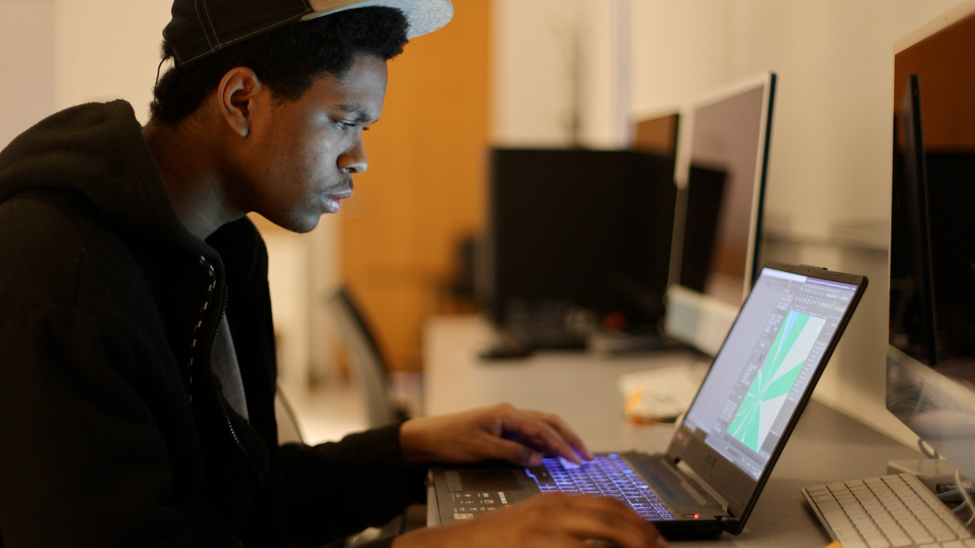 Xavier 3D Animation and Immersive Game Design student