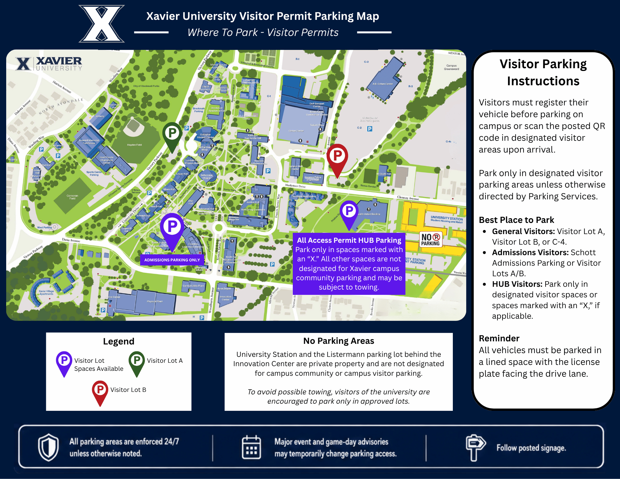 Visitor Parking Map