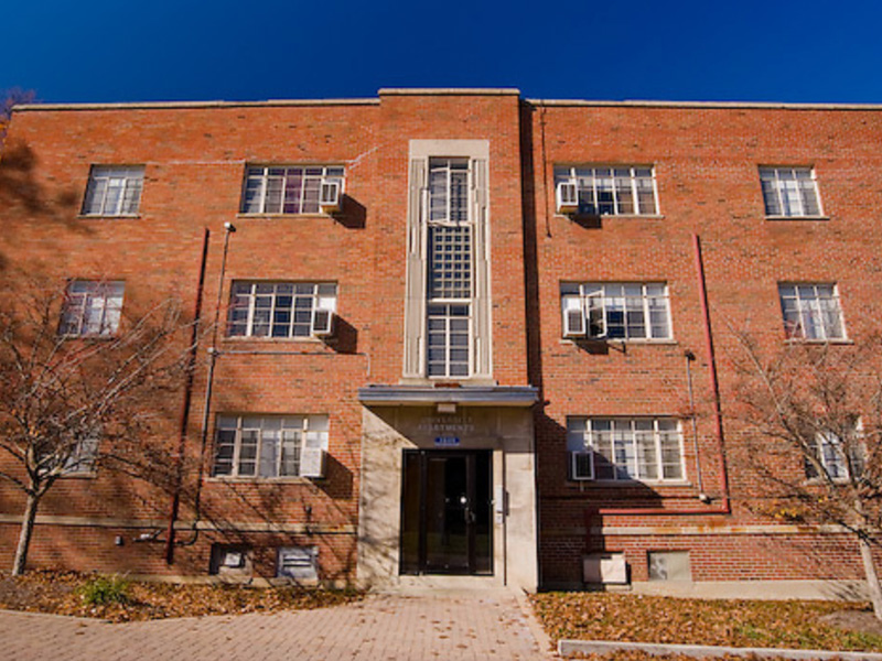 University Apartments exterior