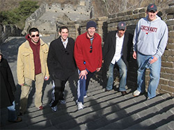 Group photo of Students in China