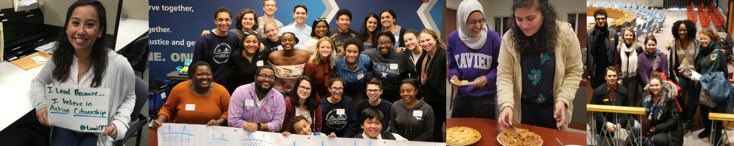 Group Photo of XU Student Volunteers