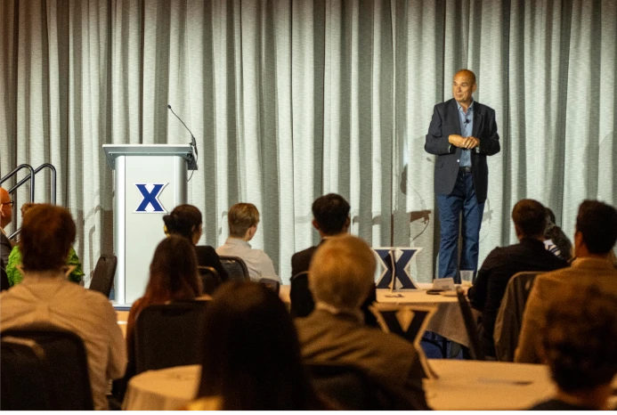 Micheal B Talking at Xavier University