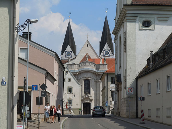 Street in Eichstaett, Germany