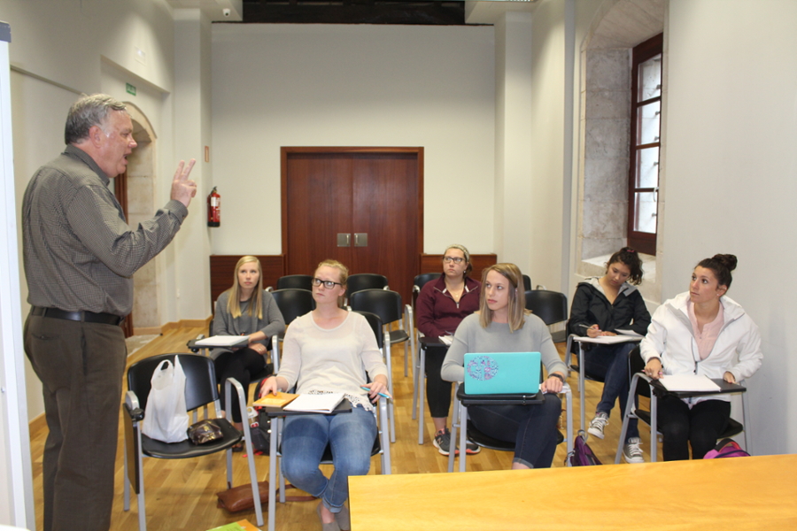 Spanish Class in Comillas.