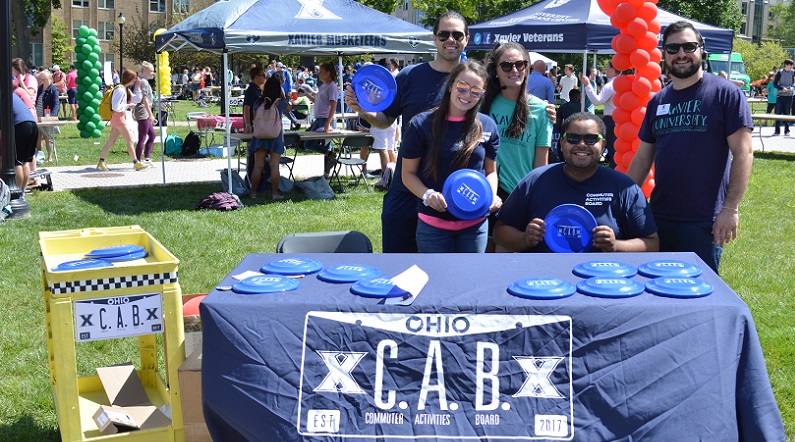 Photo of CAB members during Club Day