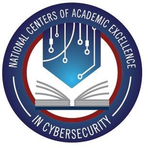 National Centers of Academic Excellence in Cybersecurity seal/logo