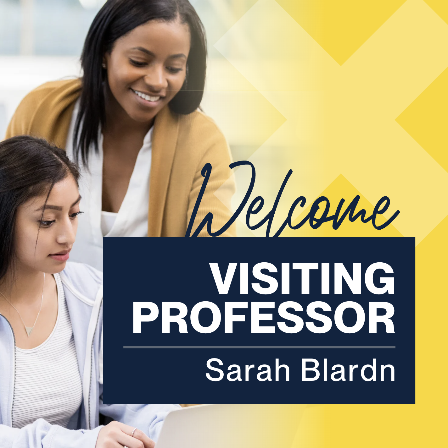 Social media template with one image