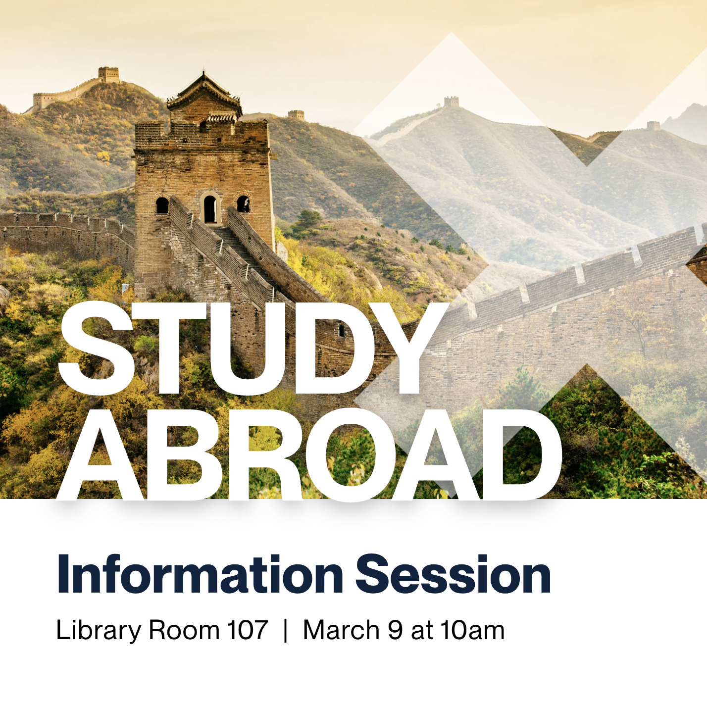 Social media template with one image