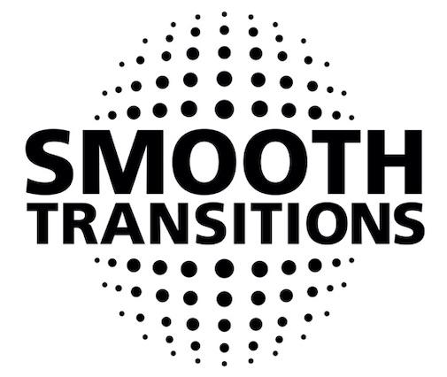 Black and White Smooth Transitions logo 