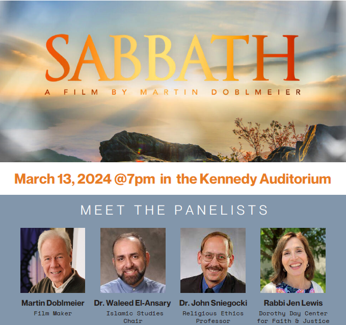 Special Event: The Meaning of Sabbath