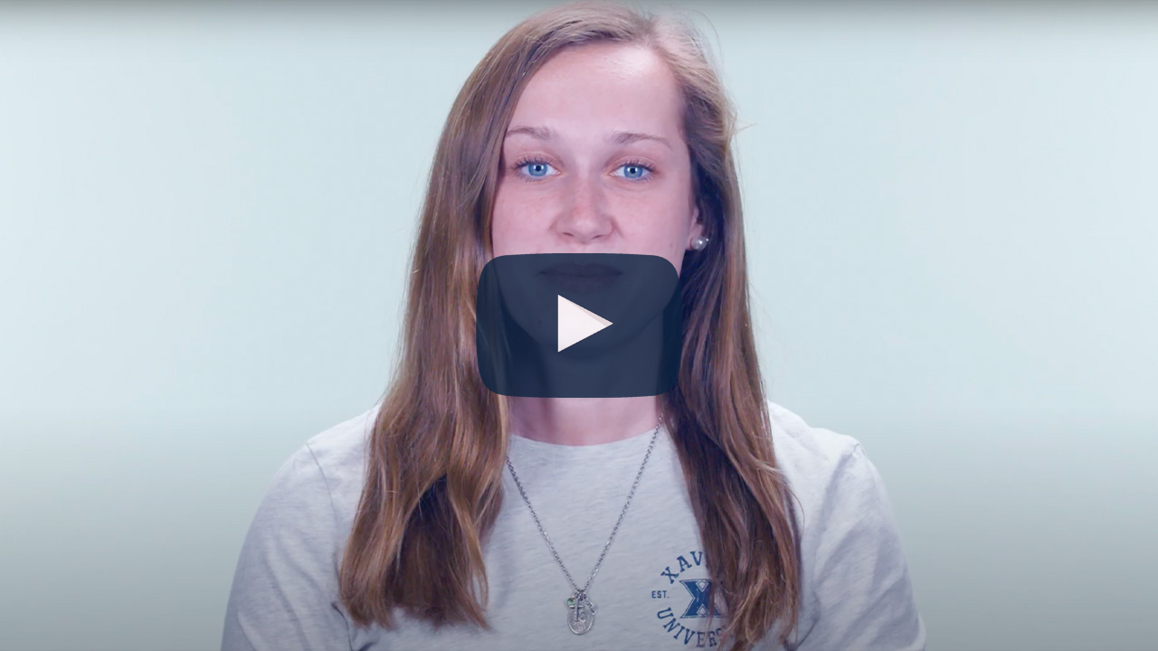 Natalie Toweson's "Faces of Xavier" video