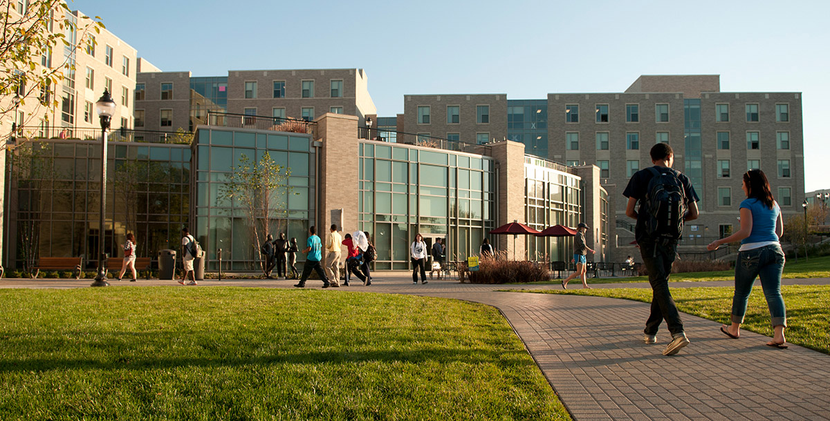 Exterior of Justice Hall on Xavier University's Campus