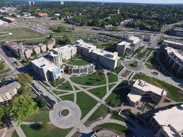 Aerial Photo of XU's Campus