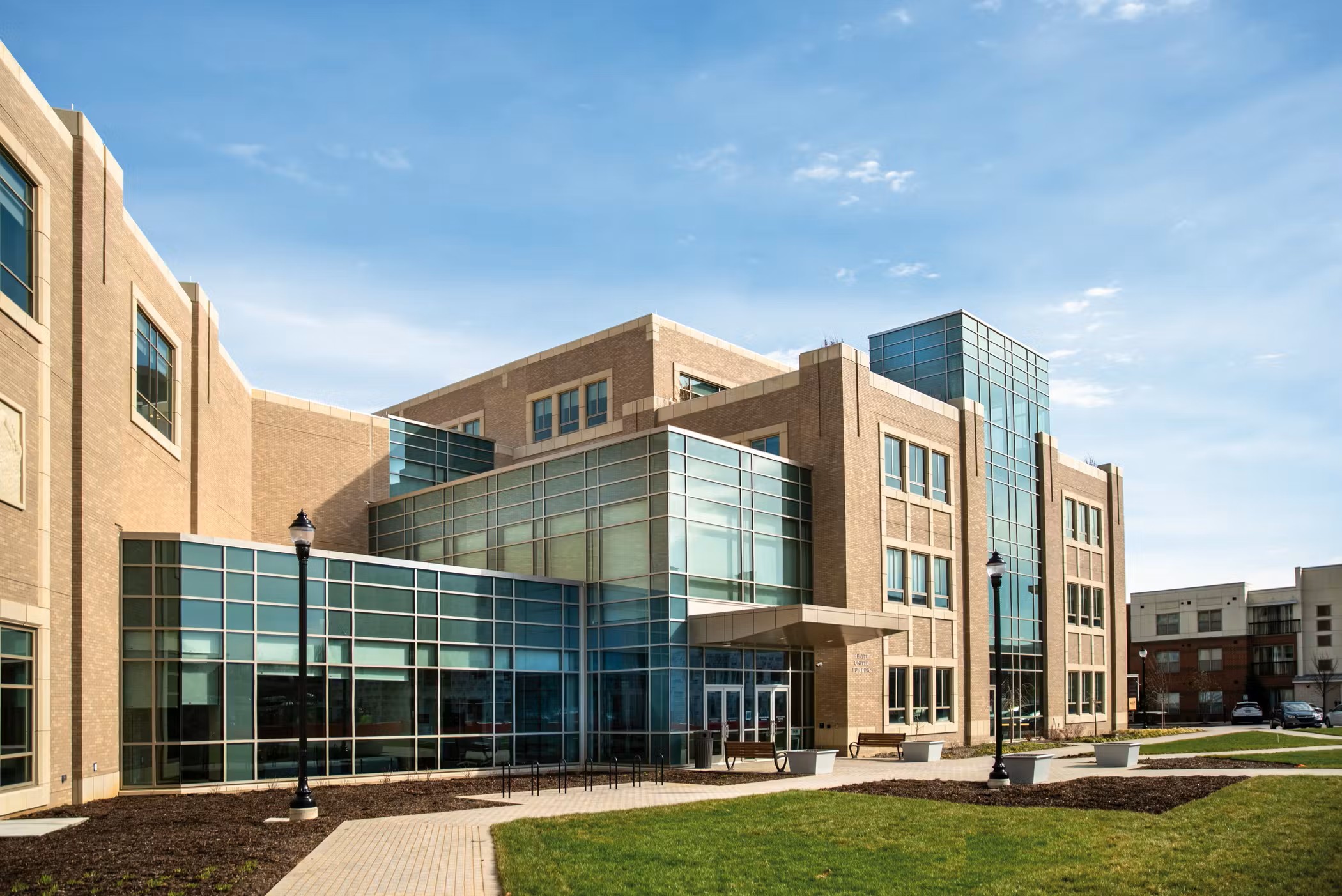front of health united building