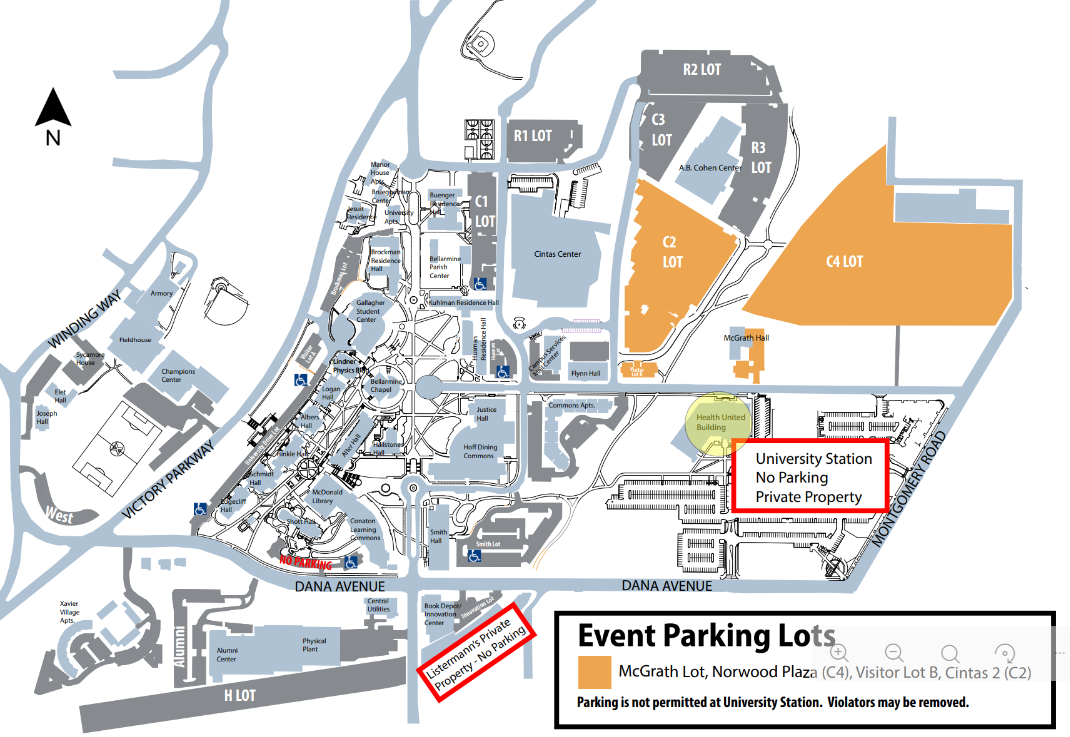 Event Parking Map