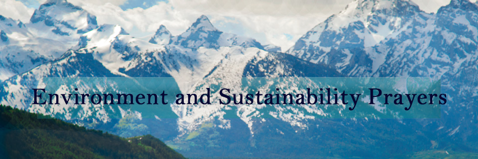 Environment and Sustainability Prayer