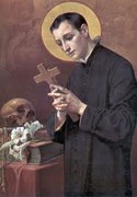 Illustration of St. Aloysius Gonzaga