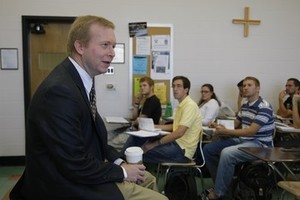 Photo of Professor Teaching