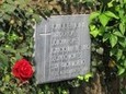 Memorial in a garden for the Martyrs of the Universidad Centroamericana