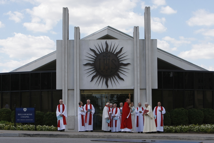 Front of Bellarmine Chapel