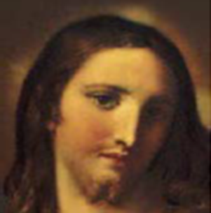 Artistic representation of Jesus