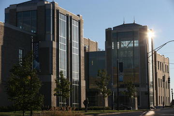 Sun Shining on Xavier University's Campus