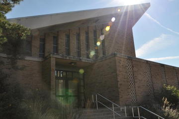 Sun Shining on Xavier University's Bellarmine Chapel