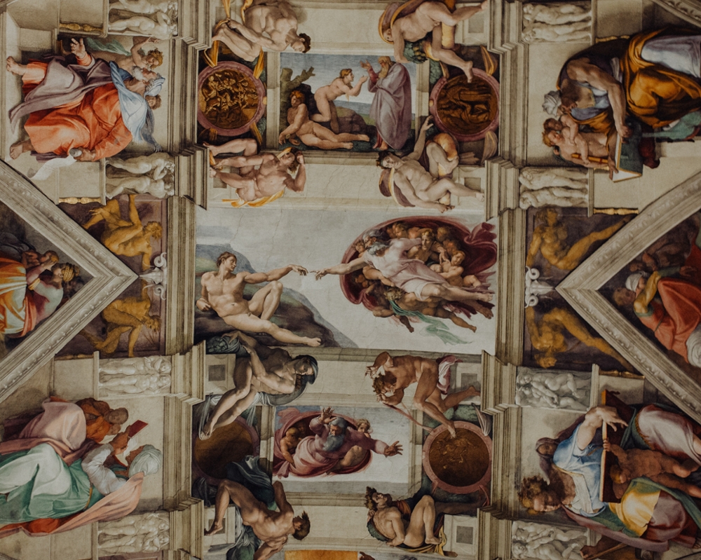 Creation Artwork (Sistine Chapel)