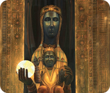 Holly Shapker's painting of the Black Madonna