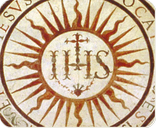 Sunburst seal of the Society of Jesus