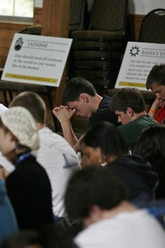 Photo of Congregants Praying