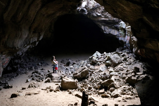 Photo of a Cave with Sunlight Shining in