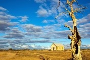 Photo of a House in the Middle of Field