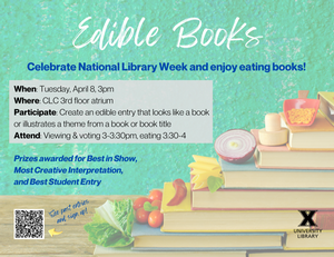 Edible Books Flyer