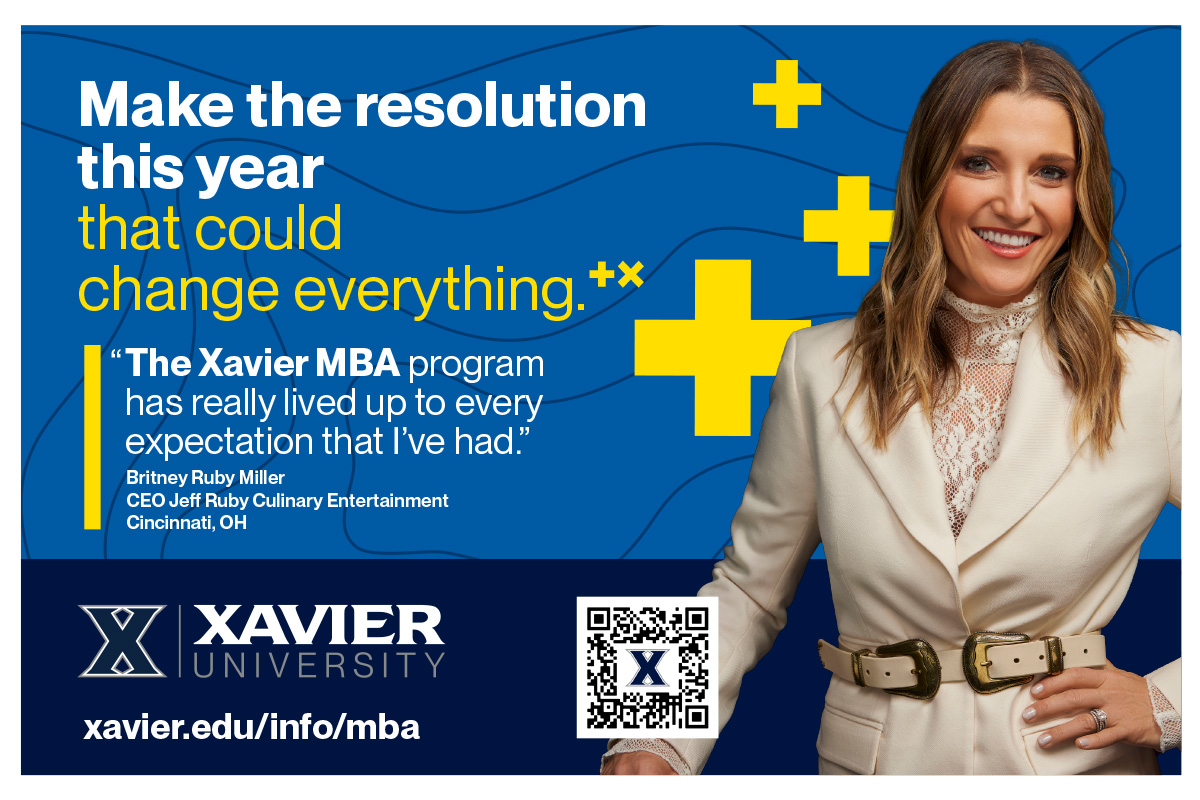business courrier MBA advertisement