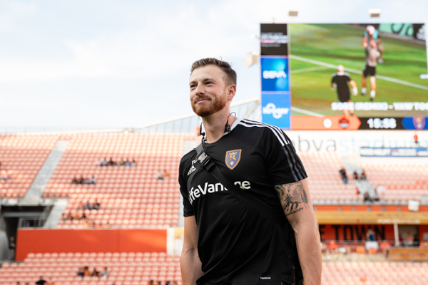 Photo of Dalton Davis out on a Soccer Field