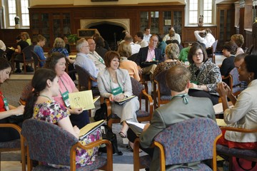 Photo of XU Faculty/Staff on a retreat