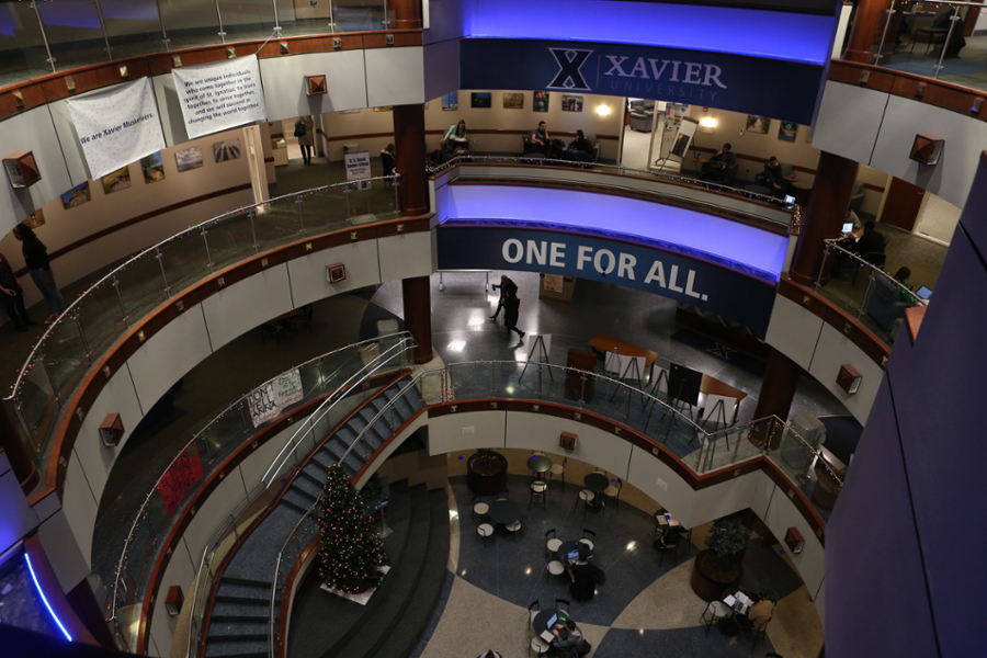 View of Gallagher from upper level