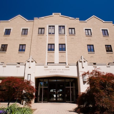 Exterior photo of Buenger Hall