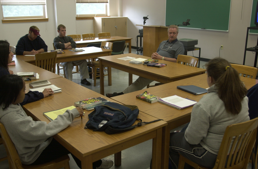 Classroom in Elet Hall