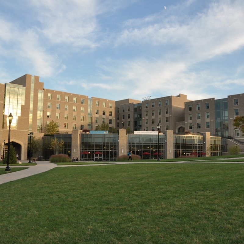 Exterior photo of Justice hall