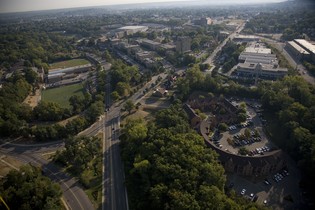 Aeriel photo of Xavier's campus