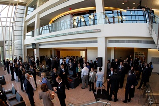 Event being held inside Smith Hall photo