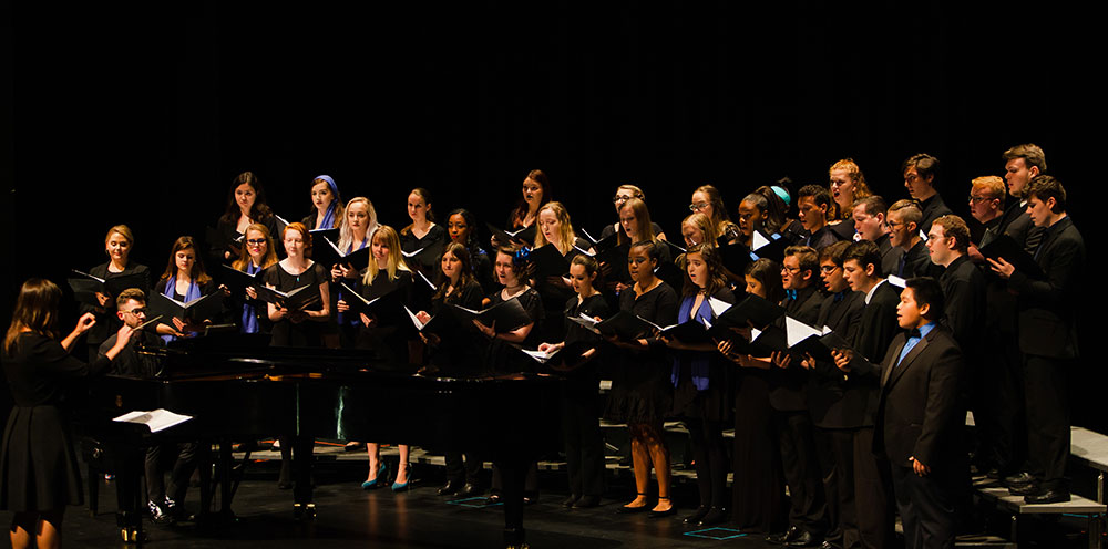 Xavier Choir Performance