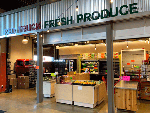 A shop in the market