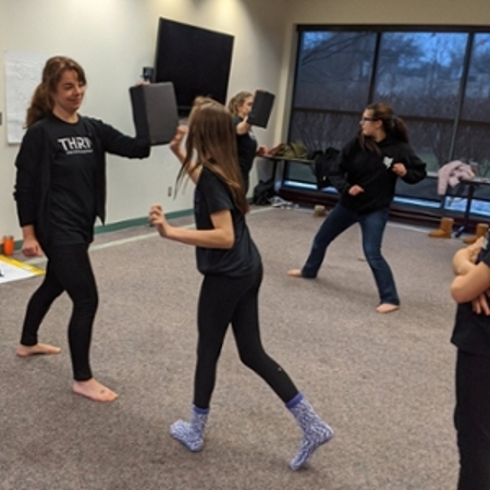 A workshop held at Thrive Empowerment Center 