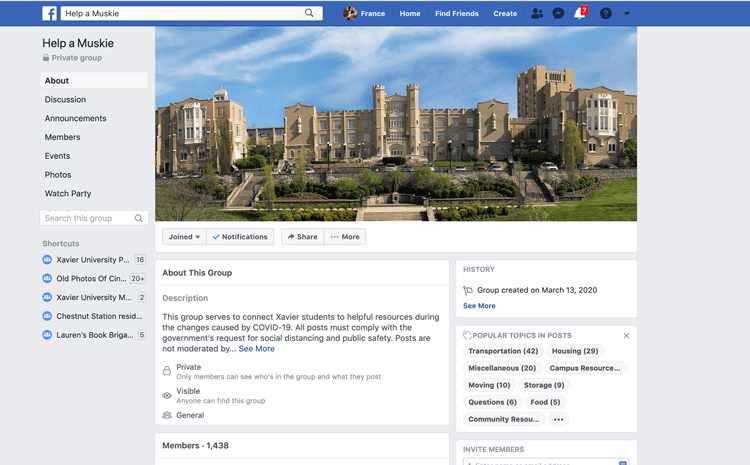 help a muskie on facebook